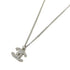 Pendant Necklace Metal Silver