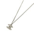 Pendant Necklace Metal Silver