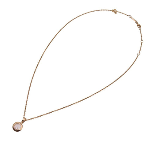 Happy Diamonds Icon Pendant Necklace 18K Rose Gold with Diamond