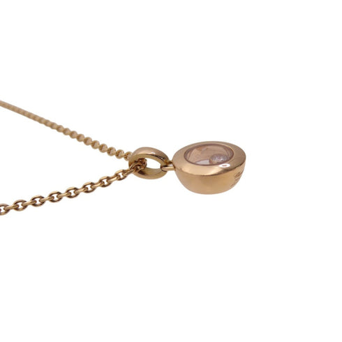 Happy Diamonds Icon Pendant Necklace 18K Rose Gold with Diamond