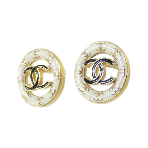 Earrings Gold-Tone Metal