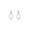 Earrings 18K White Gold