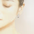 Earrings 18K White Gold