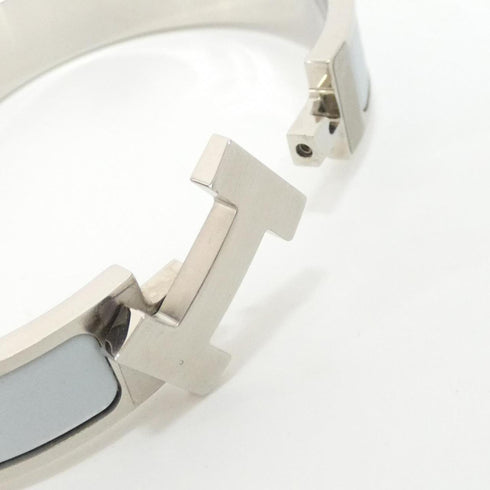 Click H Bracelet Blue Matte Silver