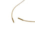 Cage d'H Pendant Necklace Gold Orange