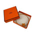 Cage d'H Pendant Necklace Gold Orange