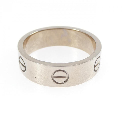 Love Ring 18K White Gold