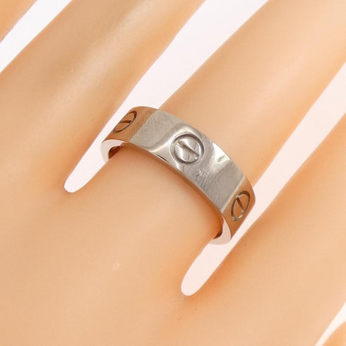Love Ring 18K White Gold