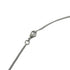 Pendant Necklace Bordeaux Silver White