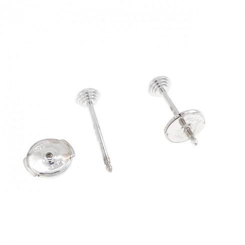 Earrings 18K White Gold