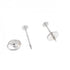 Earrings 18K White Gold