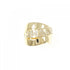 Bolduc Ring 18K Yellow Gold with Diamond