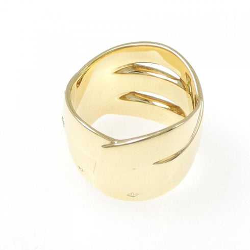Bolduc Ring 18K Yellow Gold with Diamond