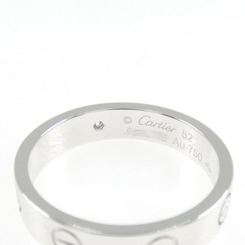 Love Ring 18K White Gold Mini