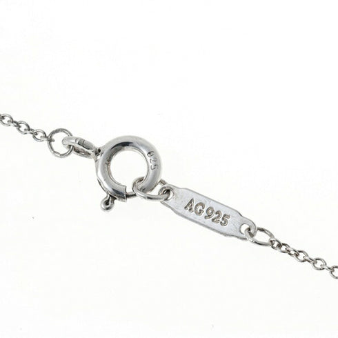 Pendant Necklace Sterling Silver and 18K Yellow Gold