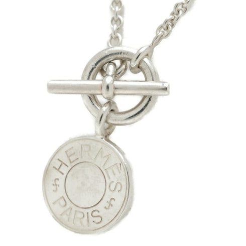 Sellier Pendant Necklace Sterling Silver
