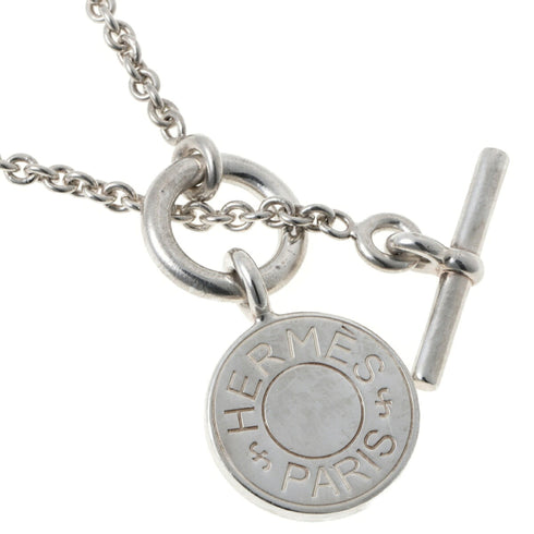 Sellier Pendant Necklace Sterling Silver