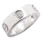 Ring 18K White Gold with Diamond