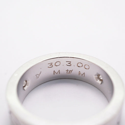 Ring 18K White Gold with Diamond
