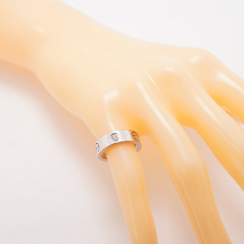 Ring 18K White Gold with Diamond