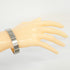 Jet Palladium Plated Metal Bracelet