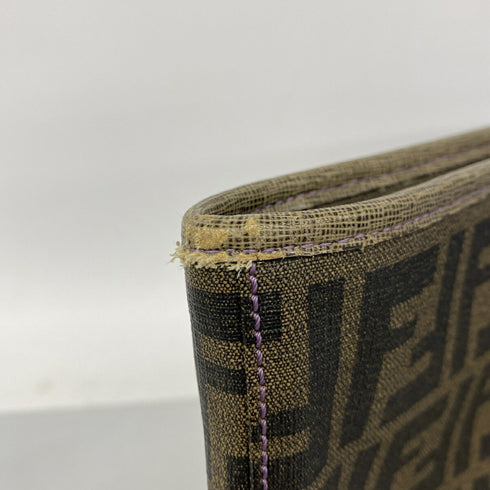 Roll Tote Zucca Coated Canvas Large
