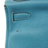 Kelly Handbag Blue Togo with Palladium Hardware 32