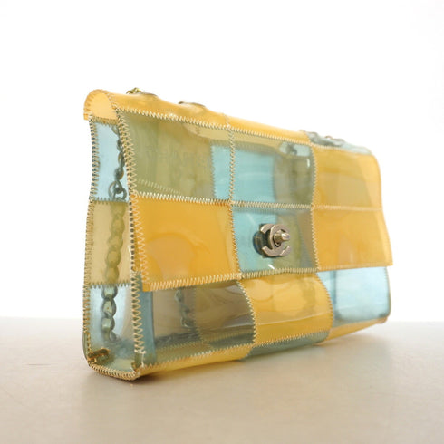 Naked Patchwork Flap Bag PVC Medium