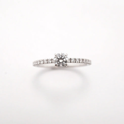 Ring Platinum with Diamond