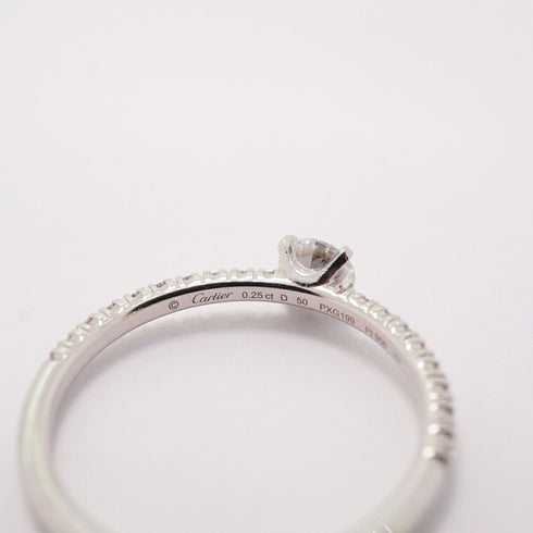 Ring Platinum with Diamond