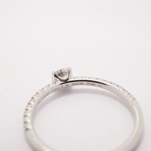 Ring Platinum with Diamond