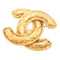CC Logo Brooch Metal