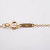 Notes Bar Pendant Necklace 18K Yellow Gold