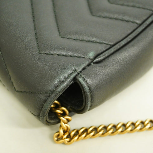 GG Marmont Flap Bag Matelasse Leather Super Mini