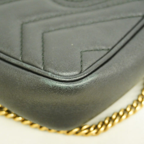 GG Marmont Flap Bag Matelasse Leather Super Mini