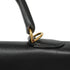 Kelly Handbag Black Epsom with Gold Hardware 32