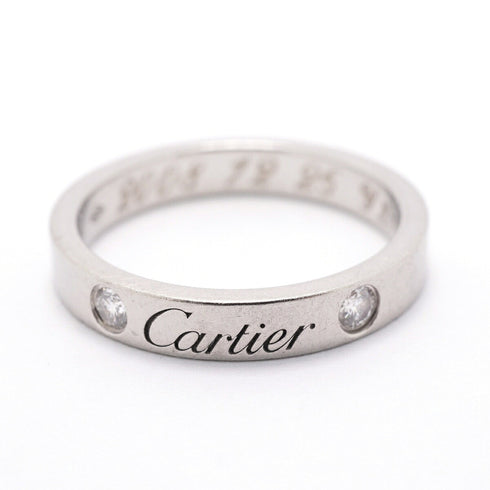 C de Cartier Ring Platinum