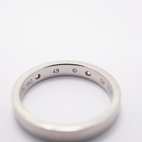 C de Cartier Ring Platinum