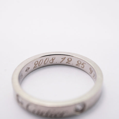 C de Cartier Ring Platinum
