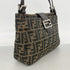Vintage Shoulder Bag Zucca Canvas Medium