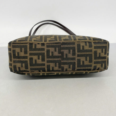 Vintage Shoulder Bag Zucca Canvas Medium