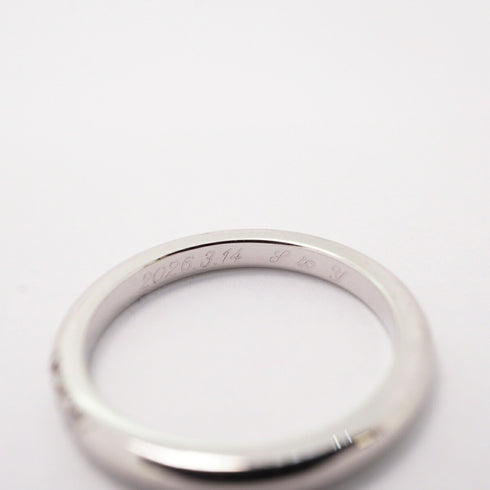 Ring Platinum with Diamond