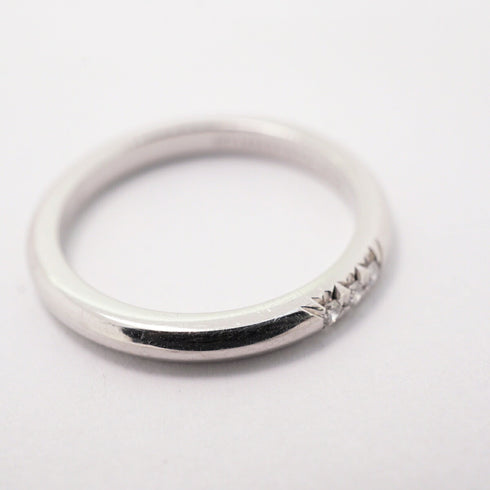 Ring Platinum with Diamond