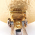 CC Logo Circle Clip-On Earrings Metal Gold-Tone Metal