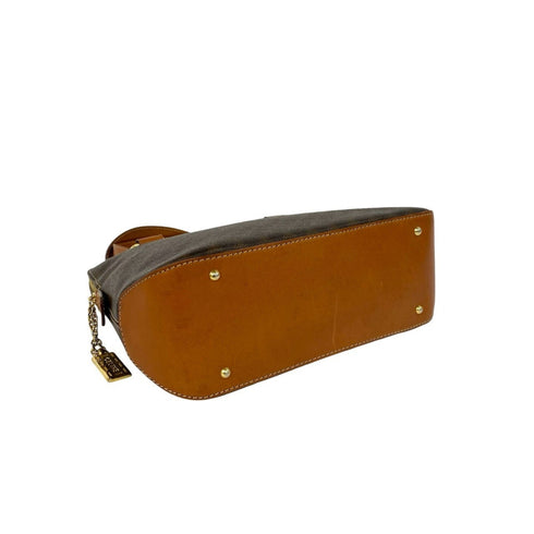 Boston Bag Triomphe Coated Canvas Small
