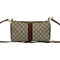 Ophidia Shoulder Bag GG Coated Canvas Small