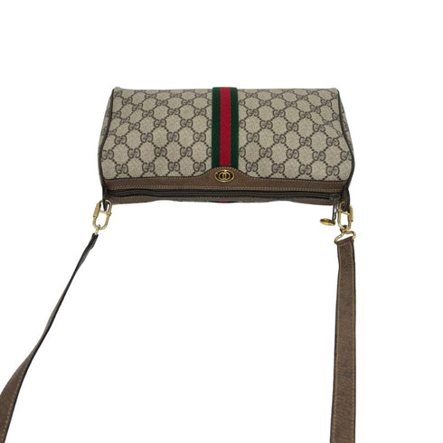 Ophidia Shoulder Bag GG Coated Canvas Small