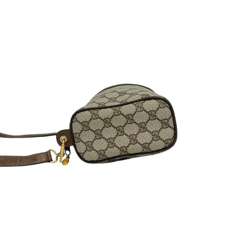 Ophidia Shoulder Bag GG Coated Canvas Small