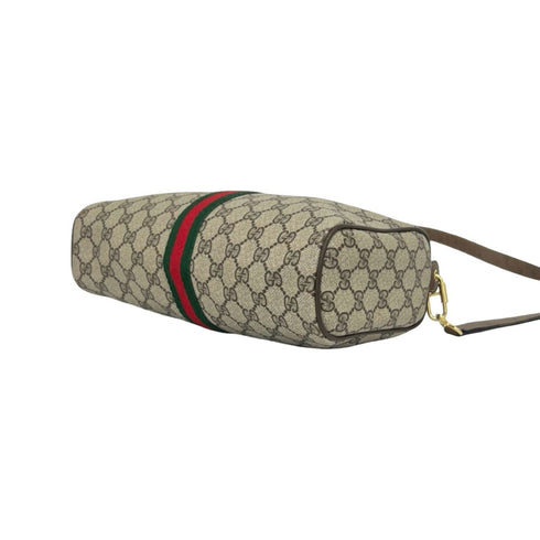 Ophidia Shoulder Bag GG Coated Canvas Small