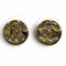 CC Logo Earrings Metal Gold-Tone Metal